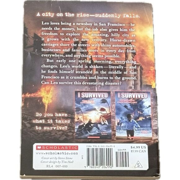 I Survived: The San Francisco Earthquake, 1906 Book - Picture 2 of 2